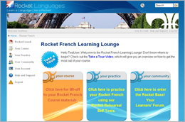Rocket French Learning Lounge